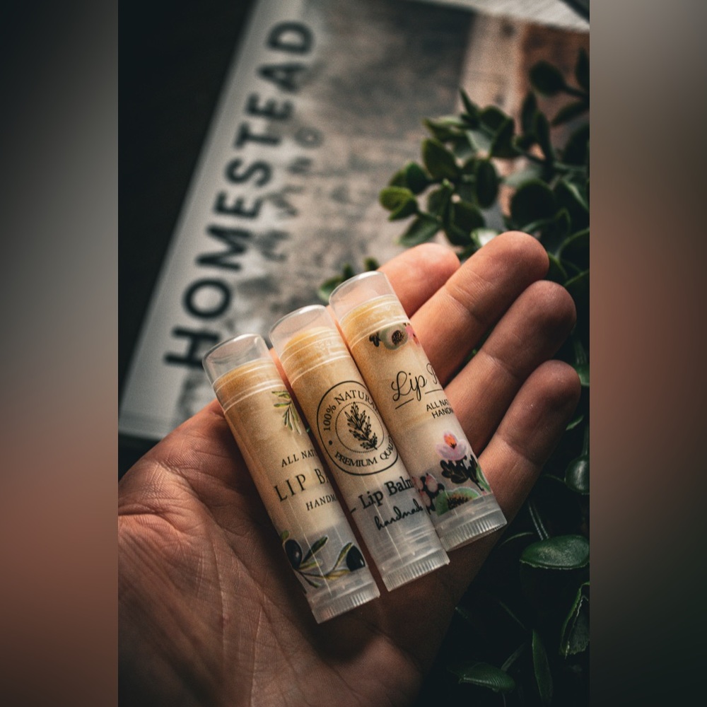 Organic lip balm